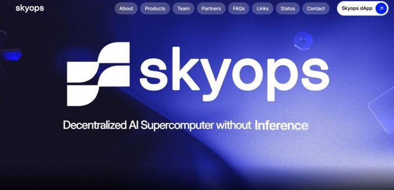 What Is Skyops (SKYOPS) A New Decentralized AI Compute Platform Explained